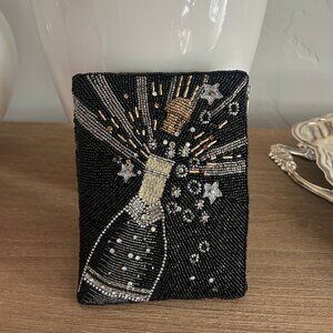 Beaded Champagne Handbag by Mary Frances